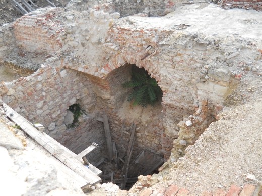 Roman Ruins in the Buda Castle Complex