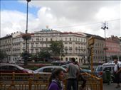 Budapest's Busy Octagon on Andrassy Ut: by james_tesol_teacher, Views[283]