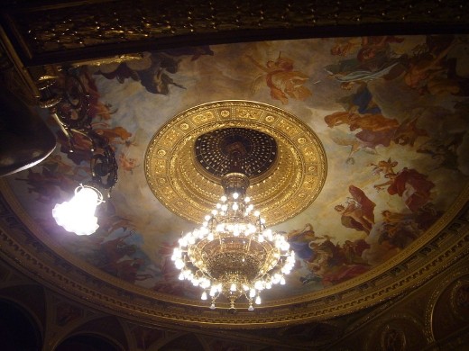 Hungarian State Opera House Ceiling - Author Chad K