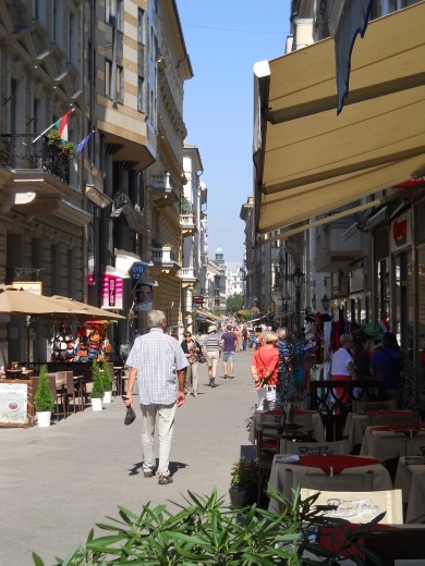 Vaci Utca Shopping District