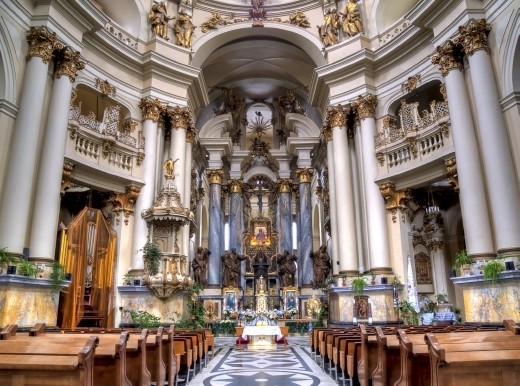 Dominican Church Interior - Author Robin Schuil