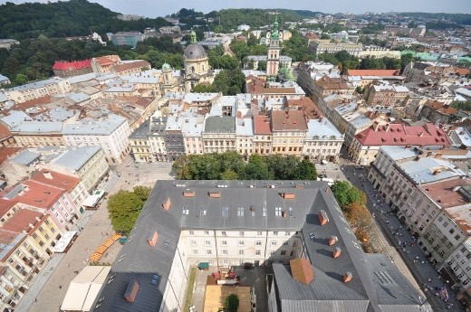 View from City Hall at Rynok Square - Author Jorge Láscar Australia
