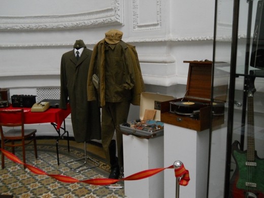 People's belongings that were removed from the sight of the Chernobyl Nuclear disaster shortly after the meltdown.