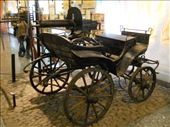 A carriage fitted with a machine gun in the Russian Revolution Wing of the History Museum.: by james_tesol_teacher, Views[336]