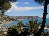 View from the top of the hill in Bordighera, Italy: by james_tesol_teacher, Views[198]