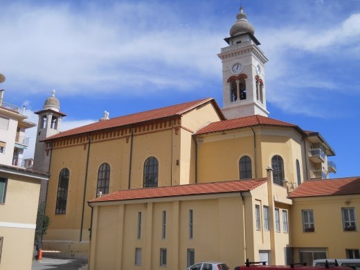 Franciscan Church in Bordighera's Old Town
