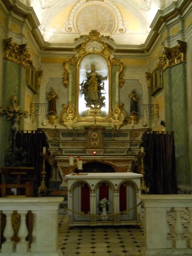 Church interior, Eze Le Village