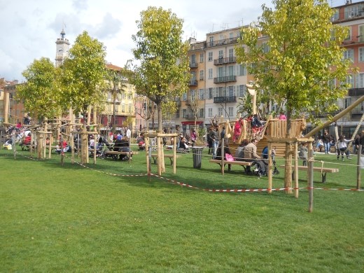 Albert 1er Park in Nice