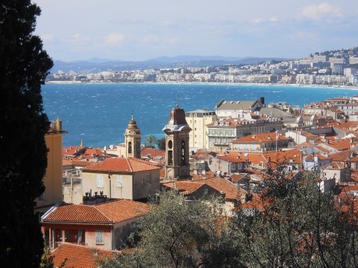 Views of Nice from the Castle