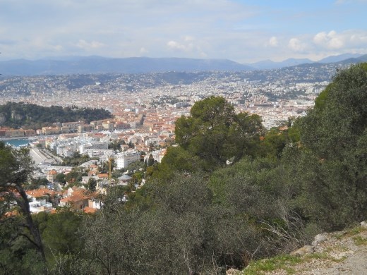 Views from Mont Boron in Nice