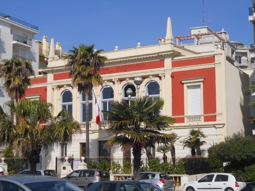 Building across the Promenade des Anglais in Nice