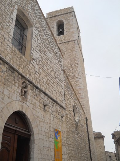 Church in St. Paul de Vence.