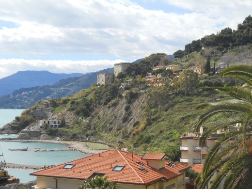 View from Ventimiglia, Italy