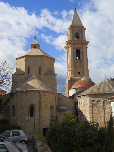 Church in the Old Town of Ventimiglia, Italy