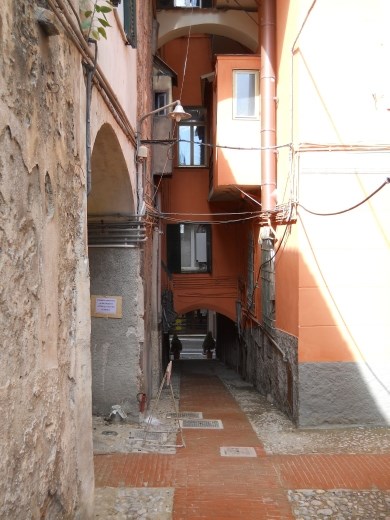 Old Town in Ventimiglia, Italy