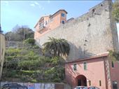 Part of the wall surrounding the Old Town in Ventimiglia, Italy.: by james_tesol_teacher, Views[124]