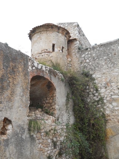 Castle and walls  at Villefranche sur Mer