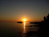 Our first sunset in Greece (of around 20): by jamesandjulie, Views[229]
