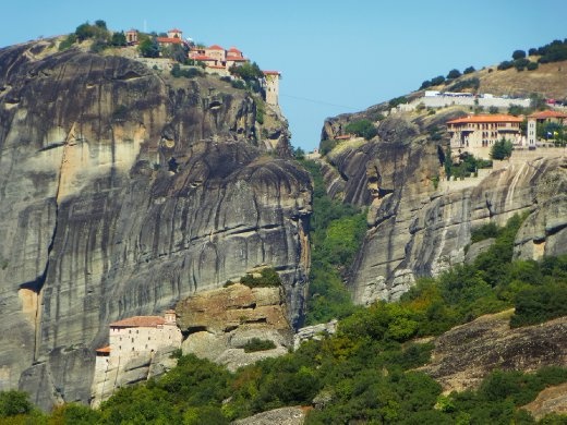St Barbara, Varlaam and the Great Meteoron Monasteries 