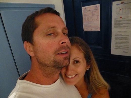 Julie wasted after a night on Ios