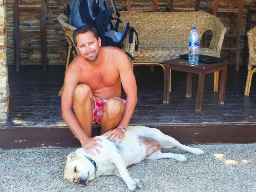 Nana the dog was cool