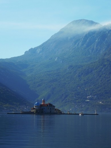 Church on a small island off Perast