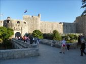 Back again, entrance to Dubrovnik old town: by jamesandjulie, Views[231]
