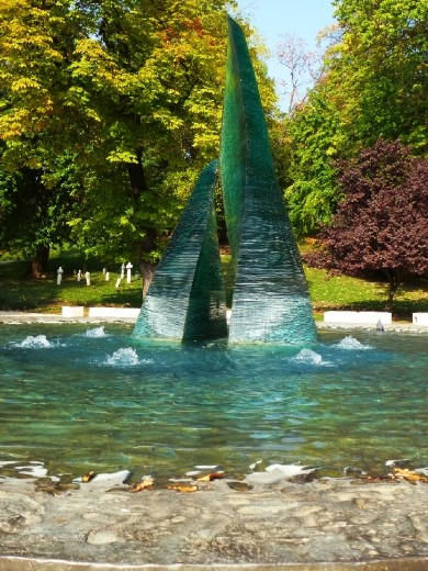 Monument for all the children killed in the Bosnian war