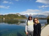 Us at lake Bled: by jamesandjulie, Views[206]