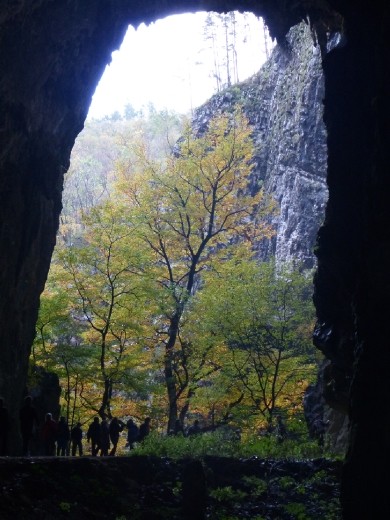 Skocjan Cave exit
