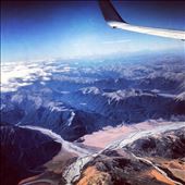 The intricately carved and precipitous terrain of New Zealand's Southern Alps...: by jamiedavid7, Views[357]