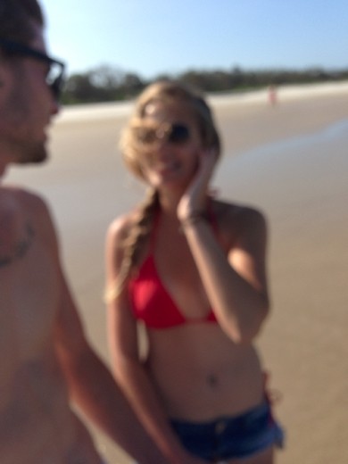 Favorite spot so far- Broken Heads beach