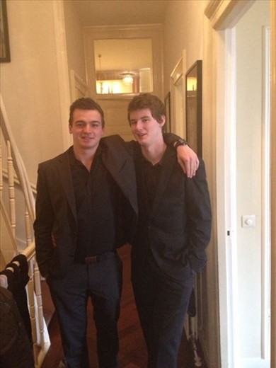 My boys - James and Remy