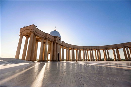 The Basilica of Our Lady of Peace of Yamoussoukro, Cote d'ivoire 