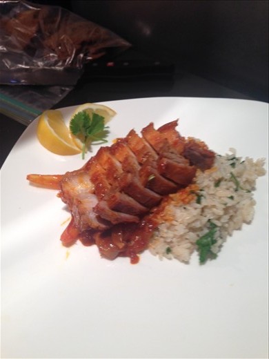 The final Product. Garnish and serve