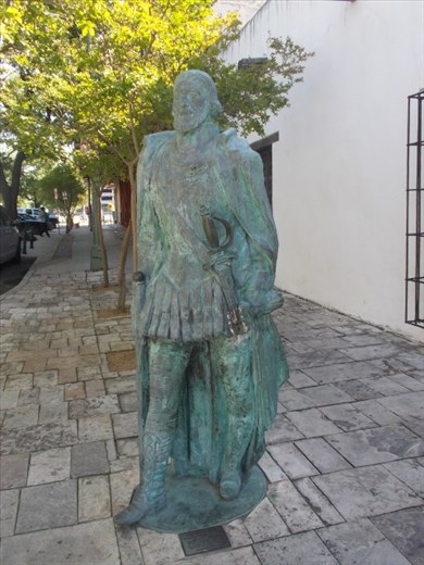 Statue of a Spanish Conquistador