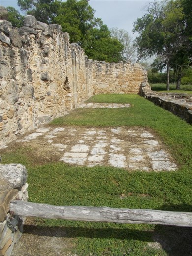 The Holy Ground - Grave sites for those that helped build the mission