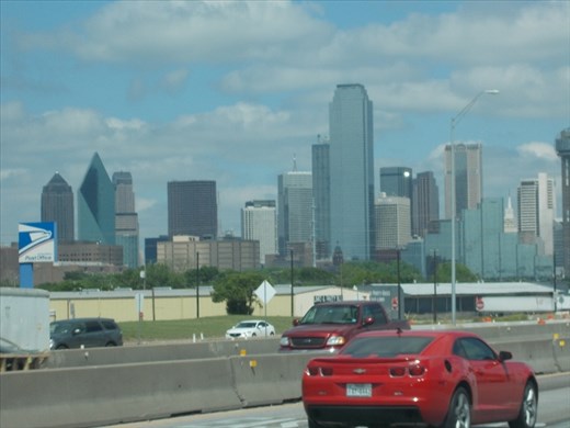 The Dallas skyline