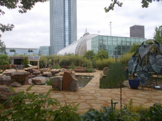 The Myriad Botanical Gardens and the Crystal Bridge Tropical Conservatory