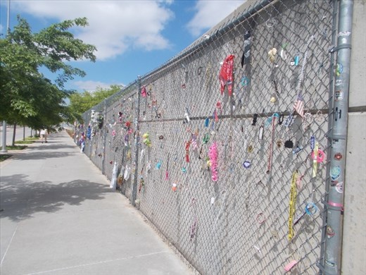Oklahoma City National Memorial Fence
