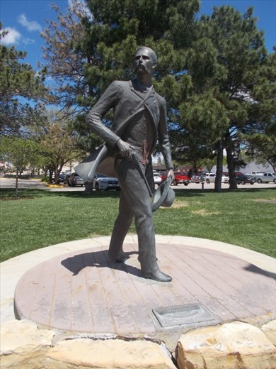 The Wyatt Earp statue