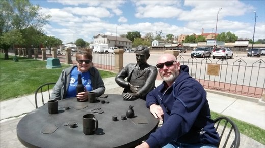 The Doc Holiday statue