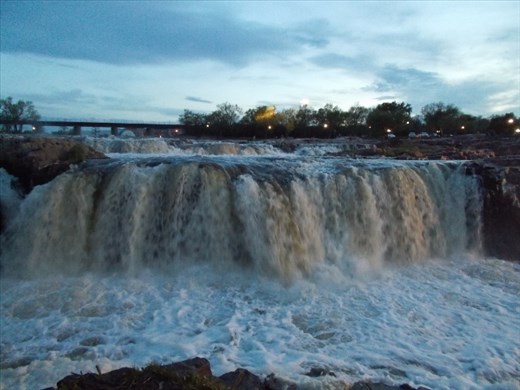 The Falls at Night