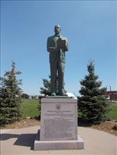 A downtown statue of Richard Franklin Pettigrew: by janicemorris, Views[185]