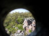 Looking at The Oracle through the viewing hole - See the face?: by janicemorris, Views[129]