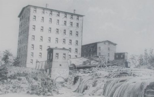 A picture of how the Queen Bee Mill originally looked