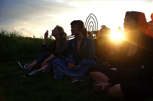 Young Believers. About 800 people attended the alternative Sejero Festival organized in a run-down farm on the small island of Sejero in Denmark on Aug. 3-4, 2012 