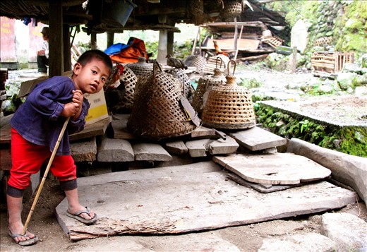 The subject and the photographer: curious about curiosity.
