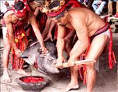 Red is the prescribed color and zoom lenses kept us close to the unfolding scenes.