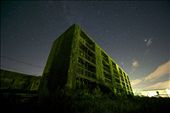 Due to a tragic mine accident that took place in Ikeshima 10 years ago most people were forced to leave the island due to dangerous levels of pollution. I photographed this at 2 am while listening of a concert of bugs, and animals. Locals warned me of poisonous snakes.: by japanthroughlocaleyes, Views[1319]